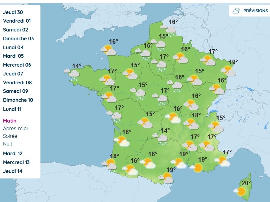 Les saints de glace approchent !