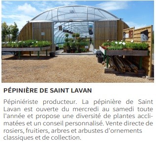 PEPINIERE DE SAINT LAVAN