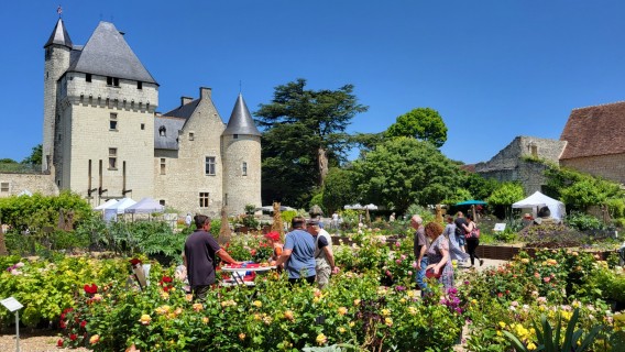 Fête des Roses au Château du Rivau- RDV aux Jardins (37)