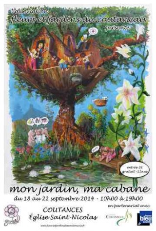 Exposition Florale à Coutances : Mon jardin, ma cabane