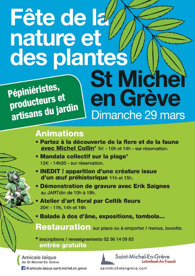 Saint Michel en Vert - Fête de la Nature et des Plantes