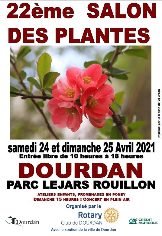 22ème SALON DES PLANTES DE DOURDAN (Essonne 91)