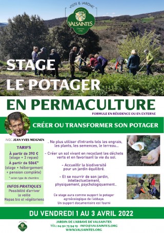 Stage de printemps : le potager en permaculture