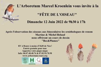 Fête de l'oiseau à l'arboretum Marcel Kroenlein