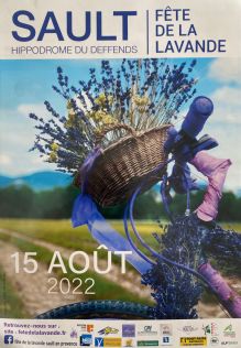 Fête de la lavande à Sault en Provence le 15 août 2022