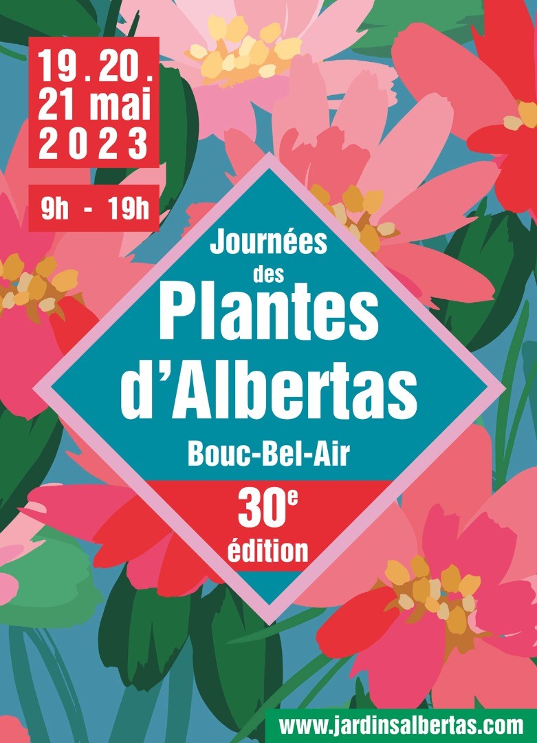 30e édition des Journées des Plantes d'Albertas du 19 au 21 mai 2023