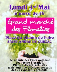 16ème Floralies à Saint André de Cubzac