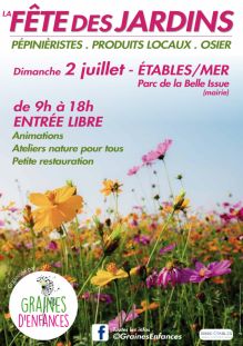 Fête des Jardins dans le parc de la Belle Issue à Binic-Etables