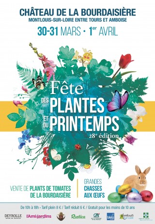 28ème Fête des Plantes et du Printemps au Château de la Bourdaisière