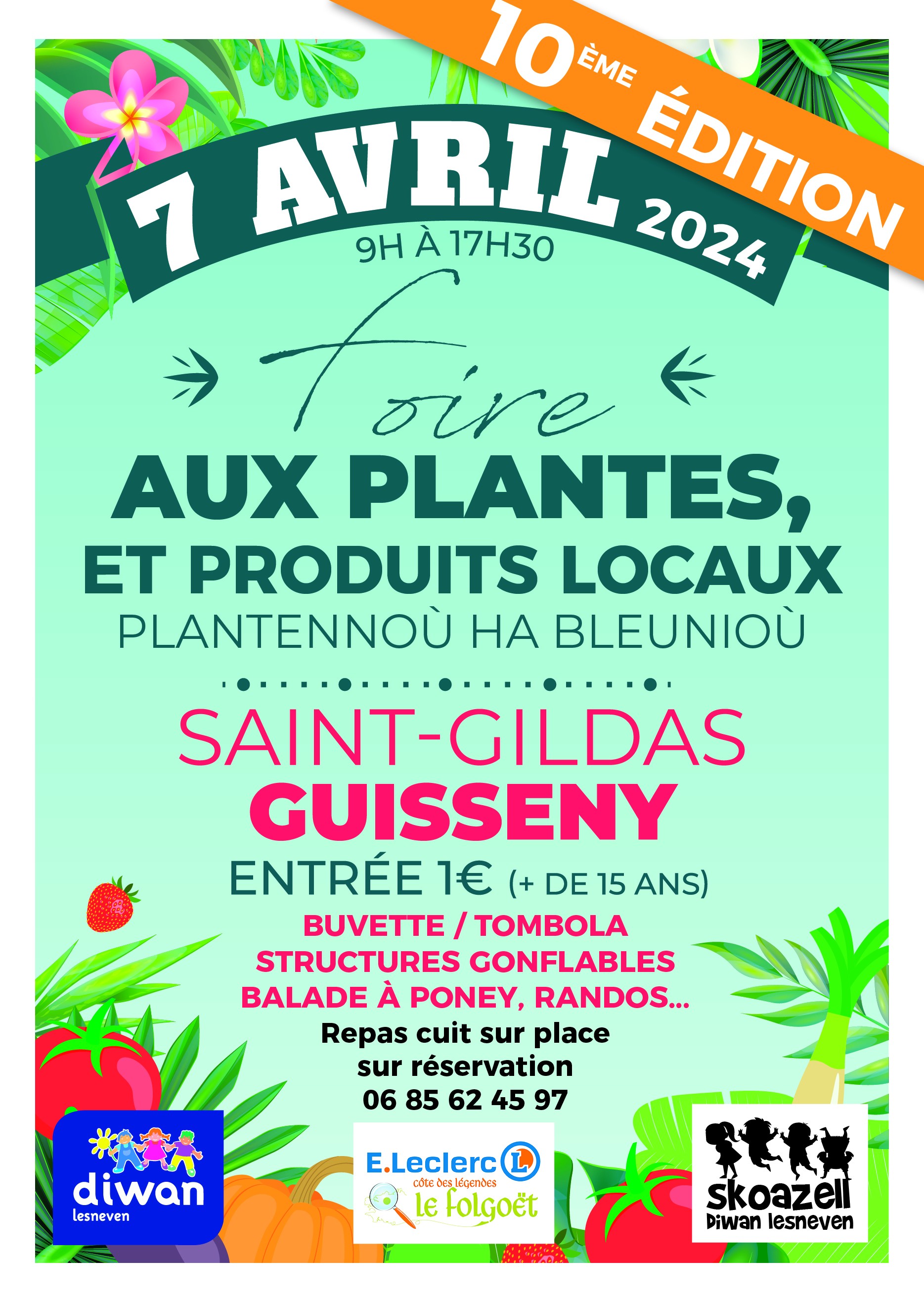 Foire aux plantes et produits locaux de Guisseny