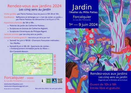 Rendez-vous au Jardin de l'Atelier du Mille Pattes