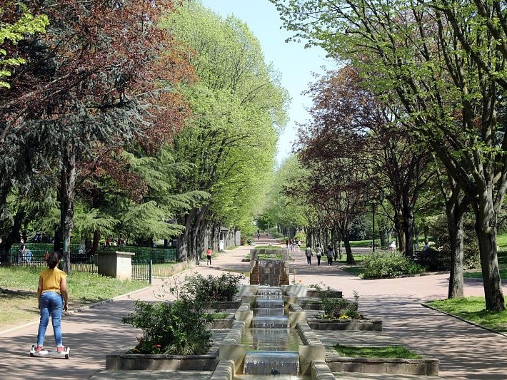 rendez vous aux jardins parc de l'Europe rue Wuppertal à saint Etienne