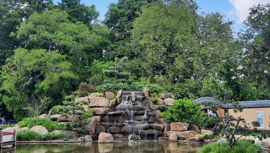 Un jardin Chinois dans le parc Maurepas à Rennes