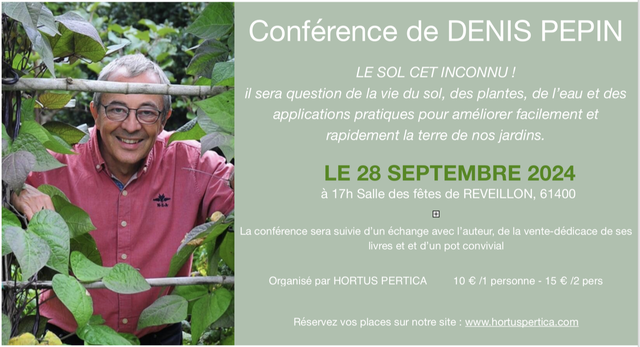 Conférence de Denis Pépin