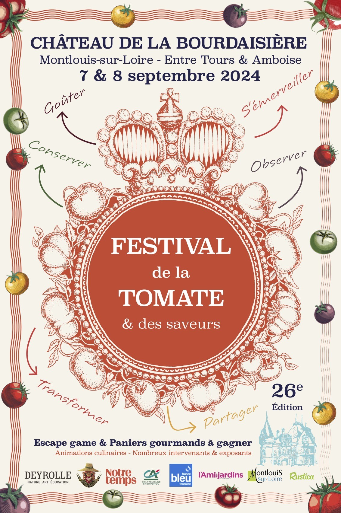 Festival de la Tomate et des Saveurs au Château de La Bourdaisière