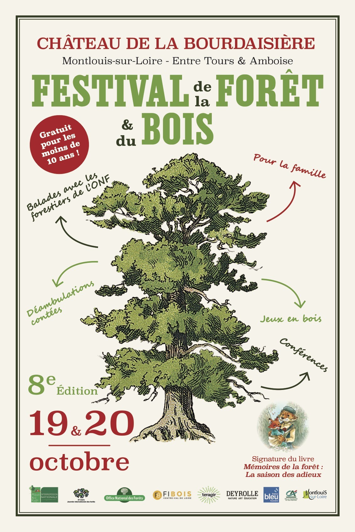 Festival de la Forêt et du Bois au Château de la Bourdaisière