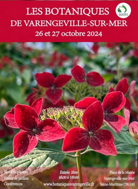 Édition 2024 des Botaniques  de Varengeville-sur-Mer 26-27 octobre 2024