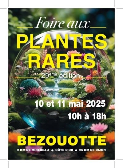 29eme foire aux plantes rares de Bézouotte en Côte d'Or