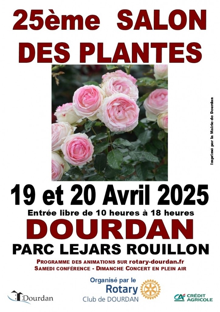 25ème SALON DES PLANTES DE DOURDAN (Essonne 91)