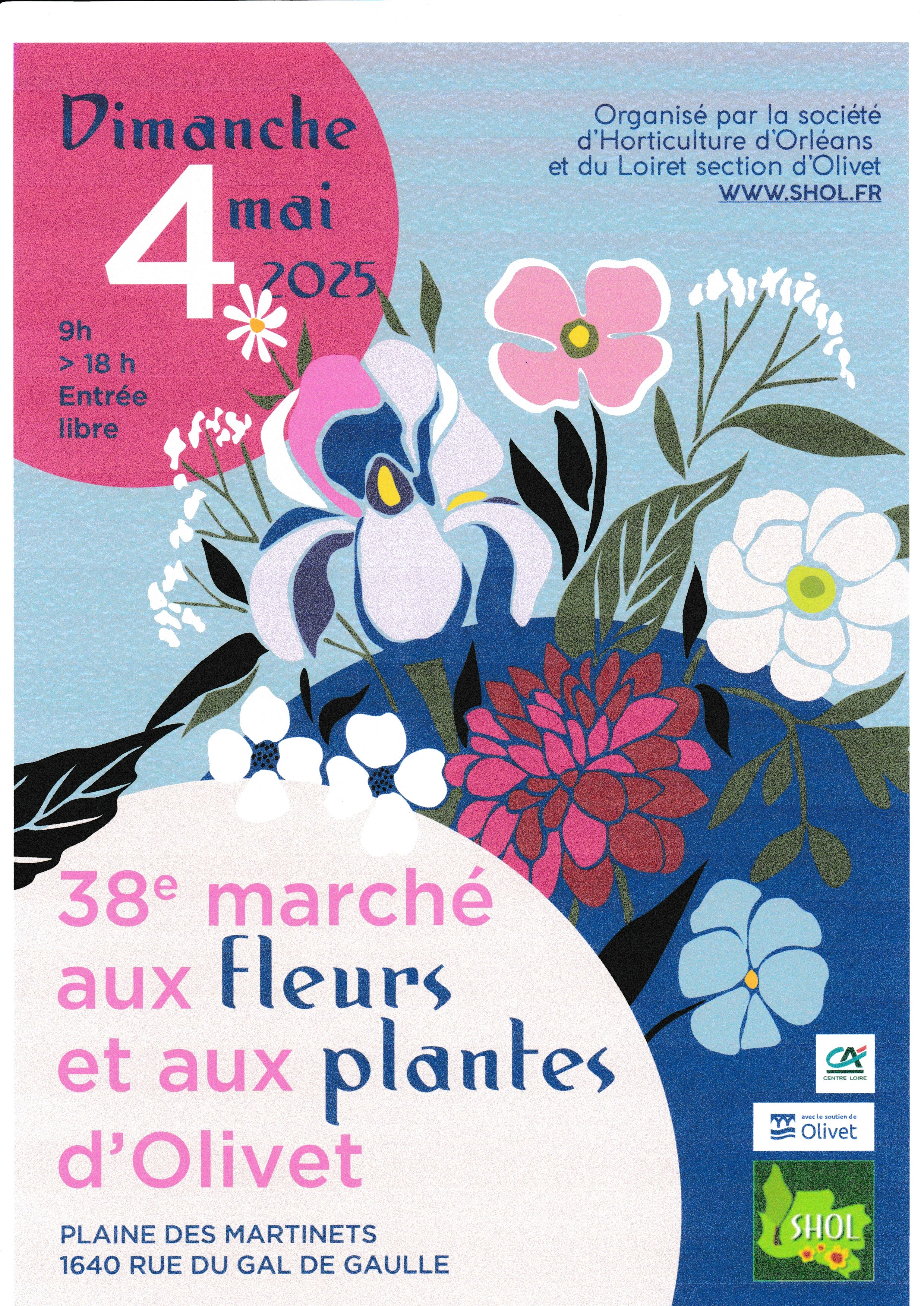 marché aux fleurs et aux plantes