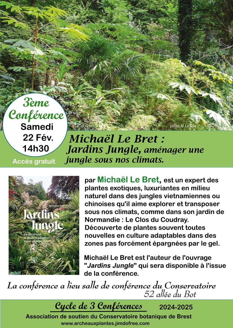 Jardins Jungle, aménager une jungle sous nos climats par Michaêl Le Bret