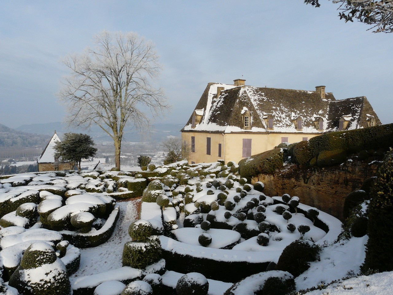 Les gourmandises des vacances d'hiver aux Jardins de Marqueyssac