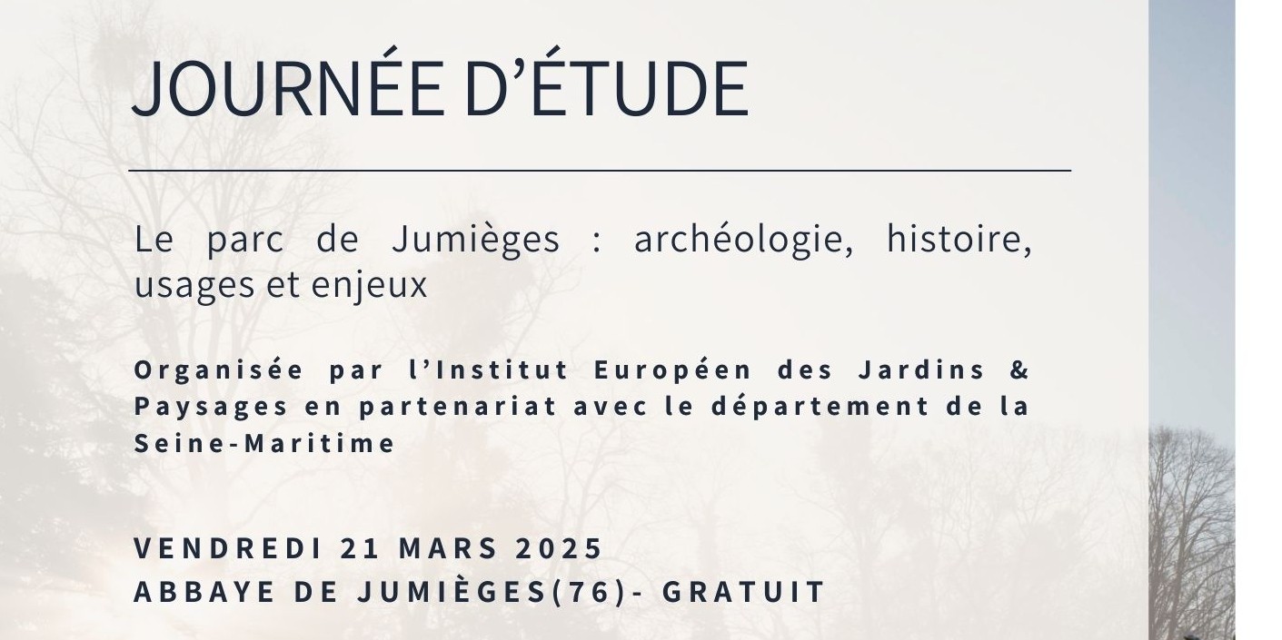 Le parc de Jumièges : archéologie, histoire, usages et enjeux