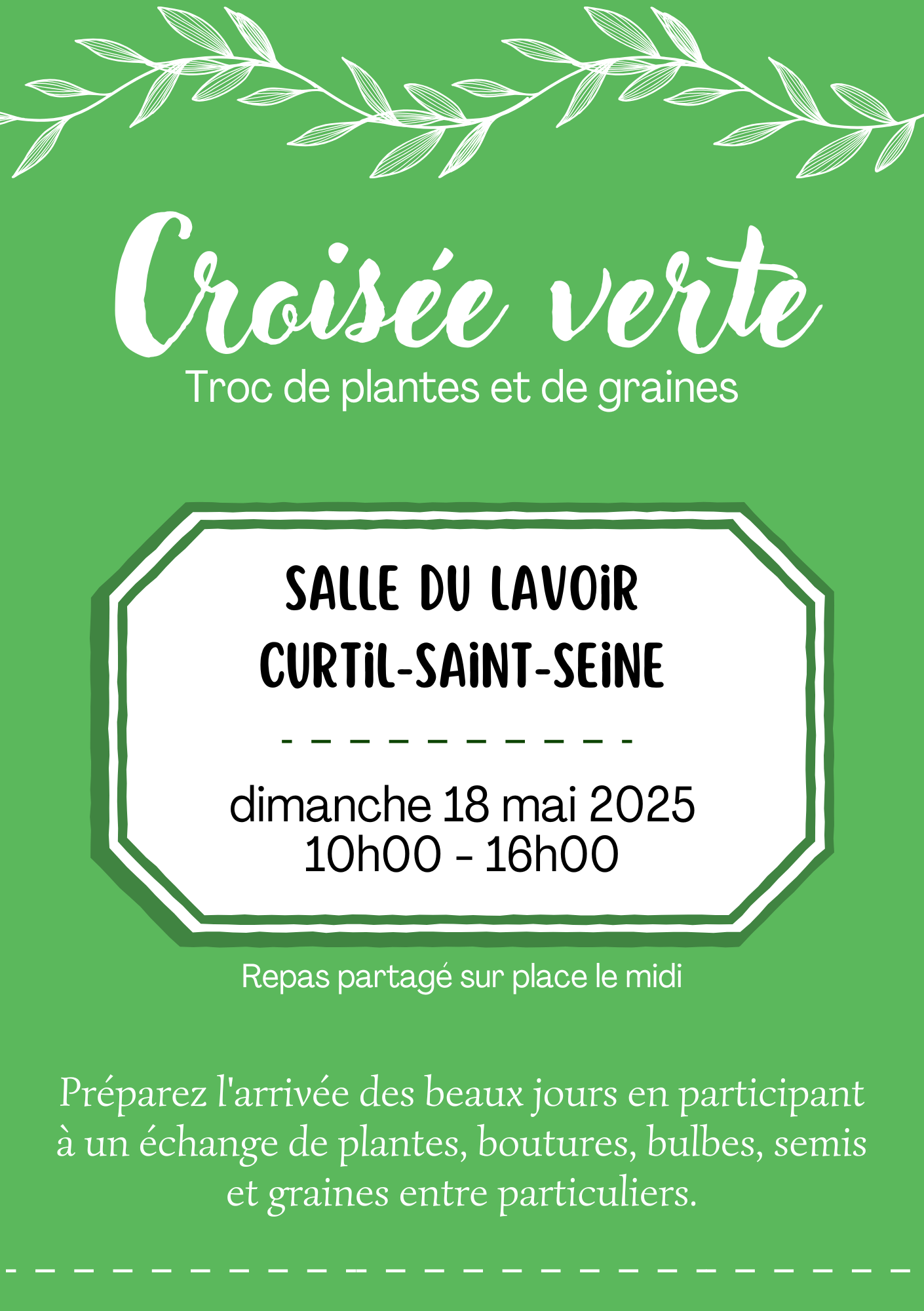 Croisée verte - Troc de plantes et de graines