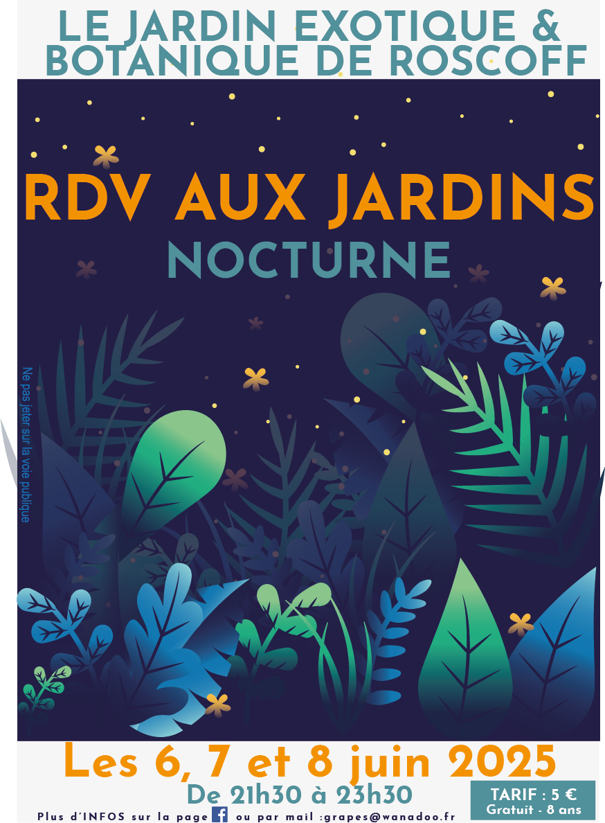 RDV aux jardins : Nocturnes au Jardin Exotique 