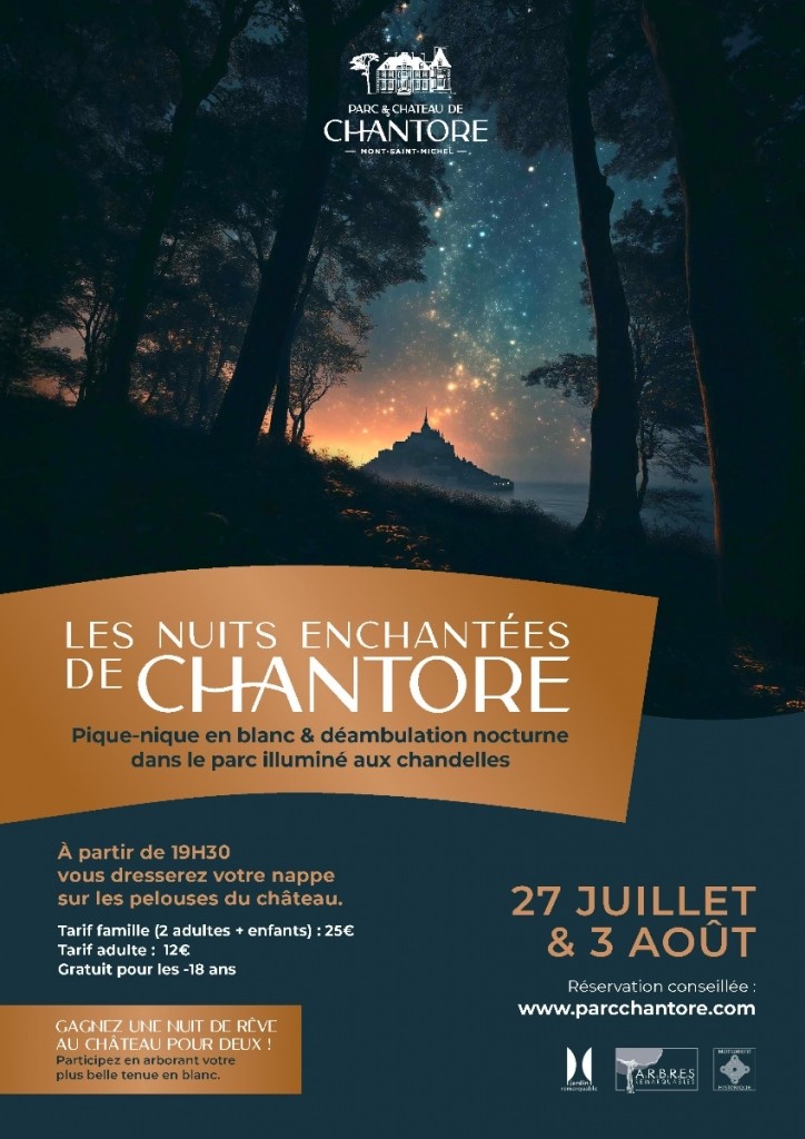 Les "Nuits enchantées" les 27 juillet et 3 août