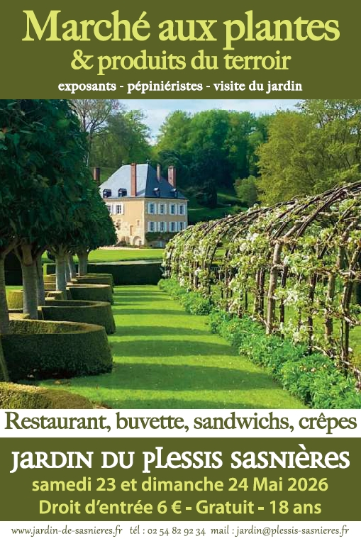 Le marché aux plantes au jardin du Plessis Sasnières