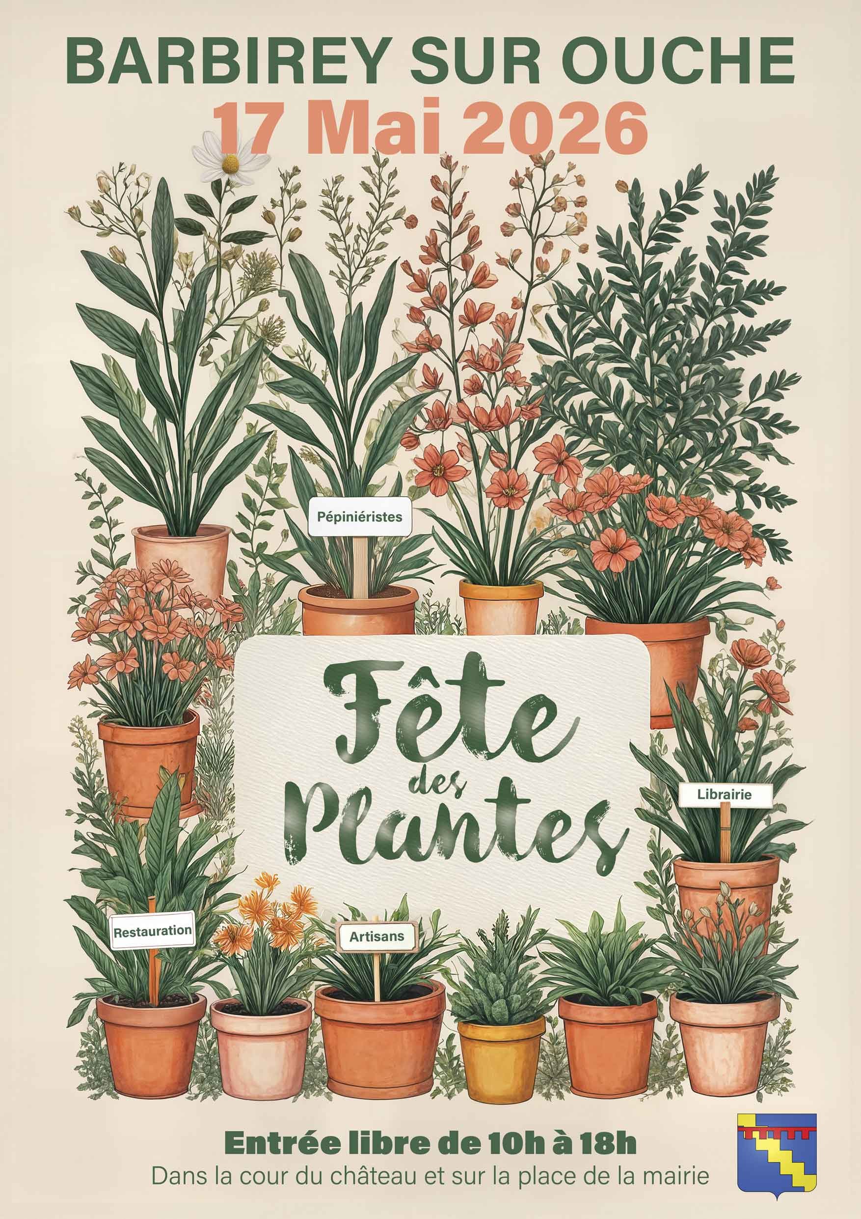 5ème édition de la fête des plantes de Barbirey sur Ouche