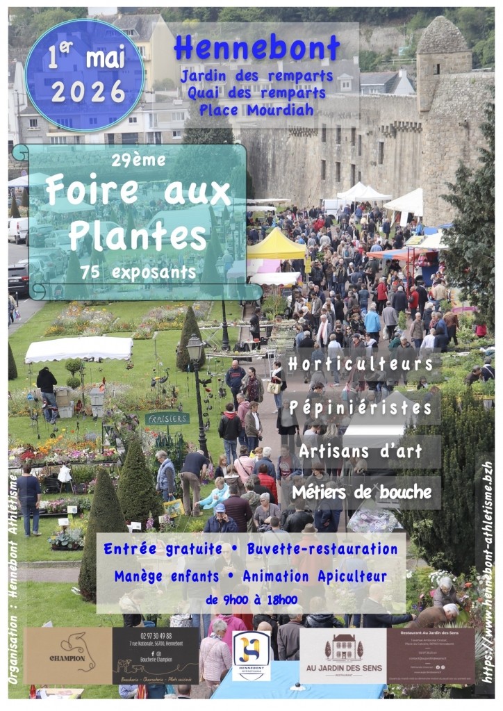 29ème Foire aux plantes d'Hennebont