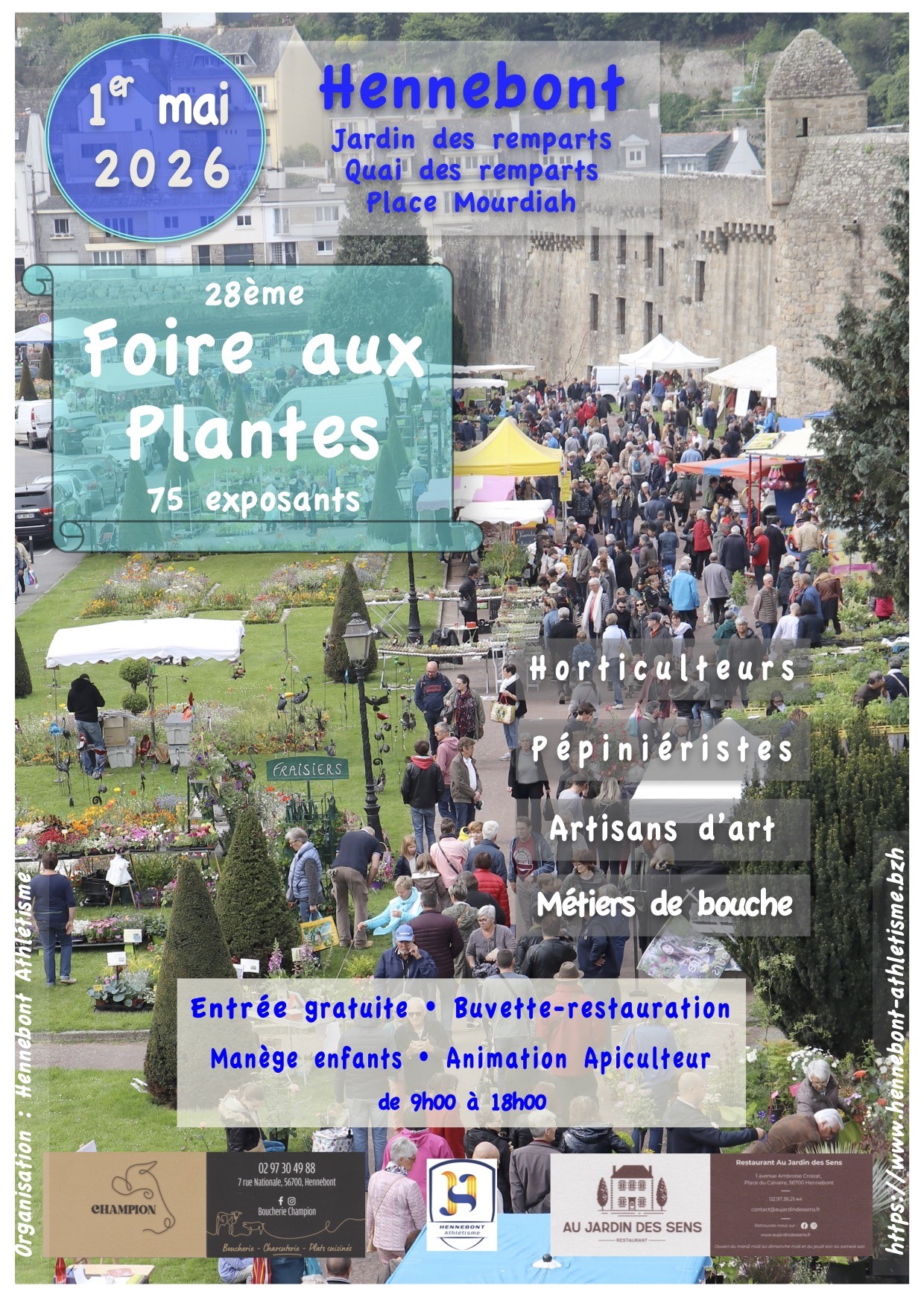 28ème Foire aux plantes d'Hennebont