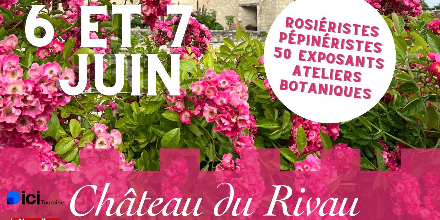 Fête des Roses au Château du Rivau (37) - Rendez-vous aux Jardins 2026