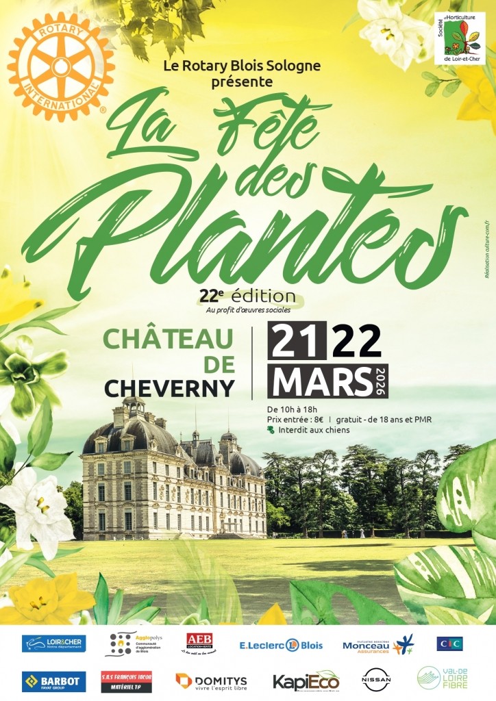 22ème édition de la Fêtes des Plantes au Château de Cheverny