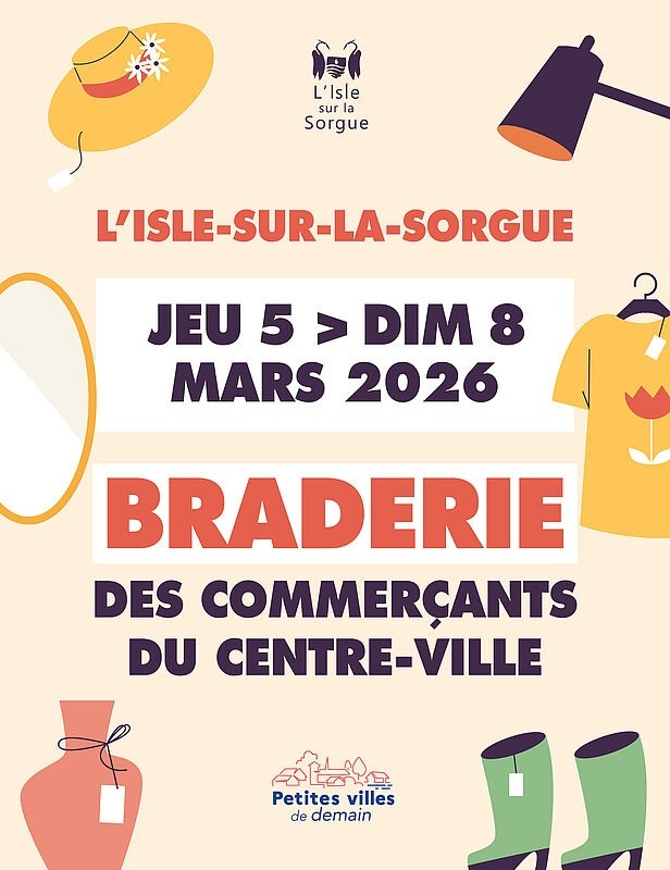 Braderie des commerçants du centre-ville