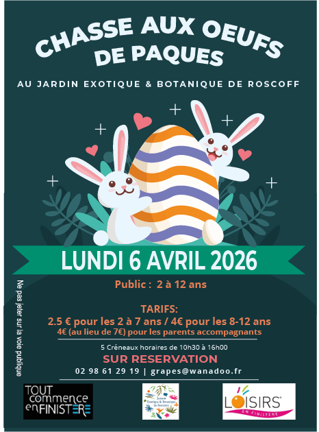 Chasse aux oeufs de Pâques au jardin