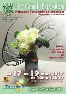 15ème grande exposition de l'atelier d'art floral de Caen