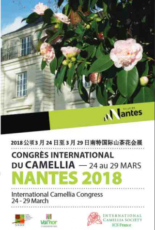 Le Congrès International du Camellia à Nantes en 2018