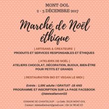 Marché de Noël éthique au domaine de Chanteloup :