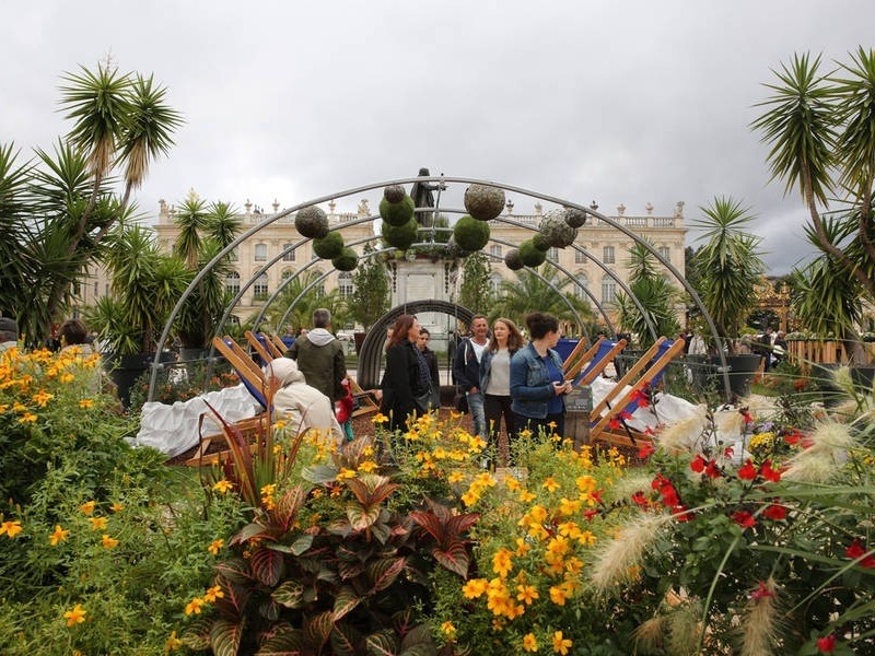 15ème Jardin éphémère place Stanislas à Nancy, les Jardins japonais à l'honneur